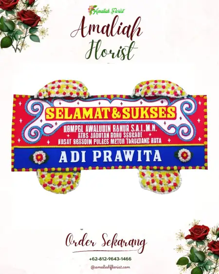 Papan Bunga Ucapan Selamat Nunggawi